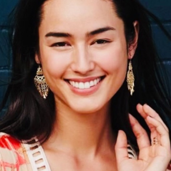 :: Stella & Dot Dainty Lace Alila Chandeliers - Picture 6 of 7